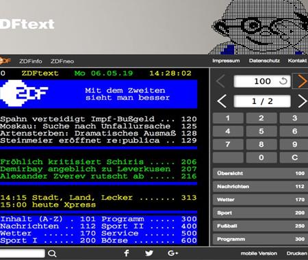 ZDFtext - Info TV