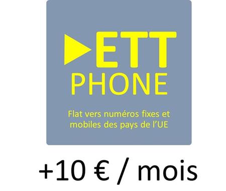 ETT Phone - Accueil